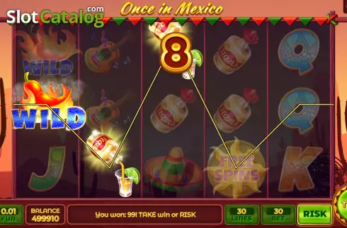 Οθόνη3. Once In Mexico Κουλοχέρης