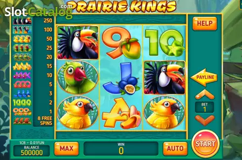 Οθόνη2. Prairie Kings (Pull Tabs) Κουλοχέρης 