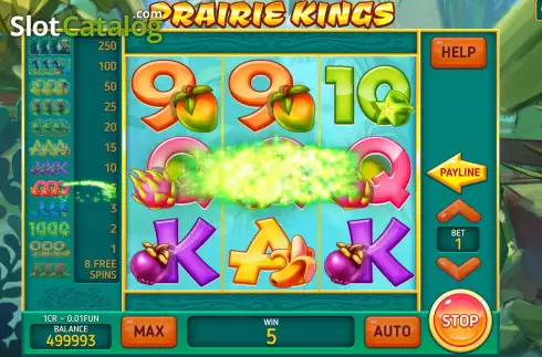 Οθόνη4. Prairie Kings (Pull Tabs) Κουλοχέρης 