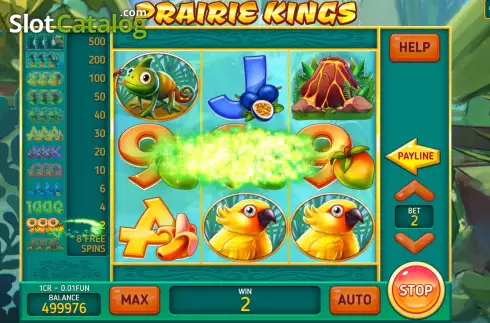 Οθόνη3. Prairie Kings (3x3) Κουλοχέρης 