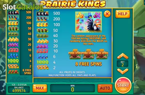 Οθόνη6. Prairie Kings (3x3) Κουλοχέρης 