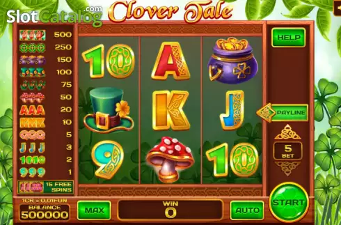 Οθόνη2. Clover Tale (Pull Tabs) Κουλοχέρης