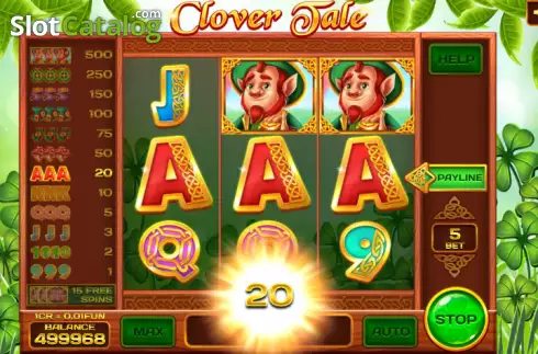 Οθόνη4. Clover Tale (Pull Tabs) Κουλοχέρης