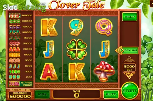 Οθόνη2. Clover Tale (3x3) Κουλοχέρης 