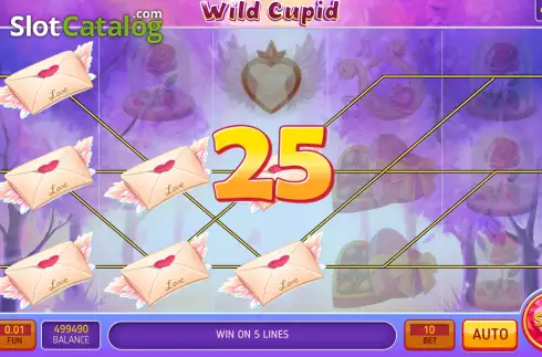 Οθόνη3. Wild Cupid (ABXplay) Κουλοχέρης 