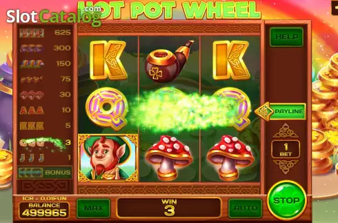Οθόνη4. Hot Pot Wheel (Pull Tabs) Κουλοχέρης