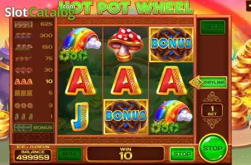 Οθόνη5. Hot Pot Wheel (Pull Tabs) Κουλοχέρης