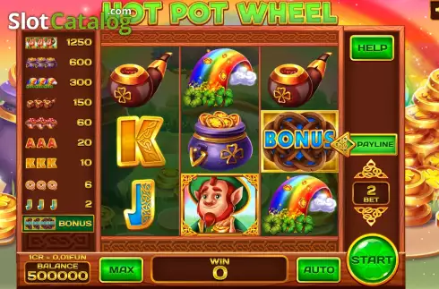 Οθόνη2. Hot Pot Wheel (3x3) Κουλοχέρης