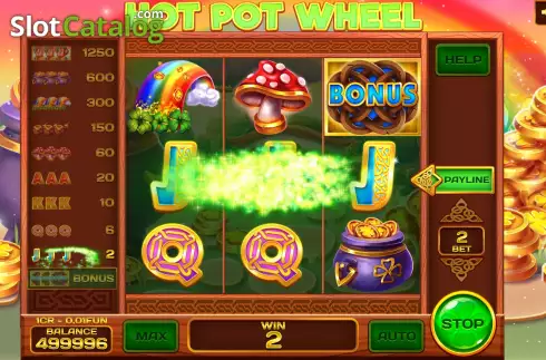 Οθόνη3. Hot Pot Wheel (3x3) Κουλοχέρης