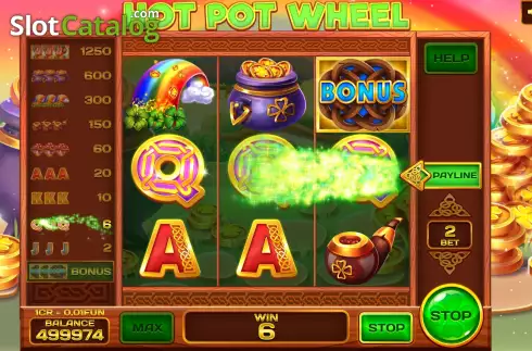 Οθόνη4. Hot Pot Wheel (3x3) Κουλοχέρης