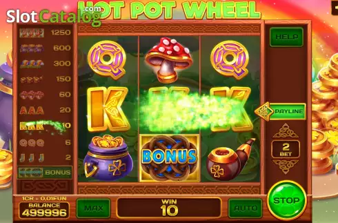 Οθόνη5. Hot Pot Wheel (3x3) Κουλοχέρης