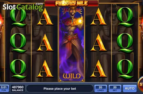Οθόνη2. Furious Nile Κουλοχέρης