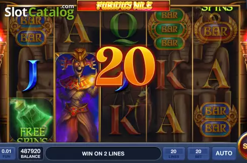 Οθόνη3. Furious Nile Κουλοχέρης