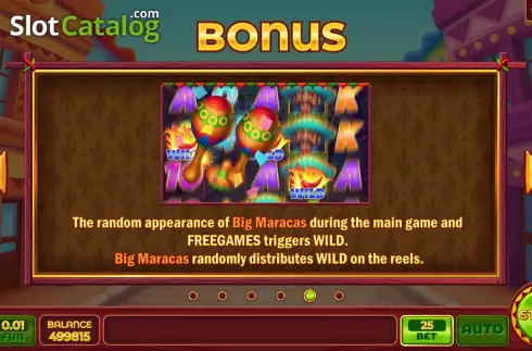 Οθόνη9. Maraca Mania Κουλοχέρης