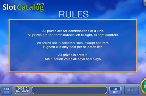 Οθόνη9. Zeus Game Κουλοχέρης