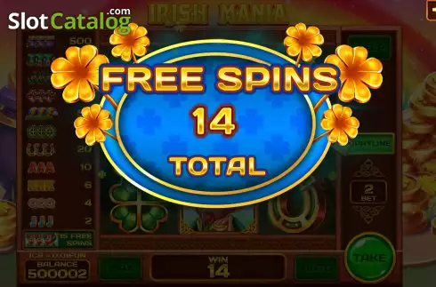 Οθόνη8. Irish Mania (Pull Tabs) Κουλοχέρης