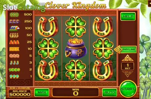 Οθόνη2. Clover Kingdom (Pull Tabs) Κουλοχέρης