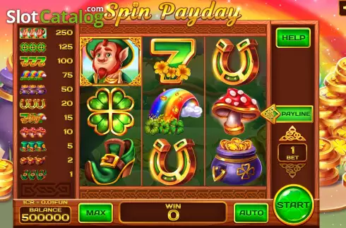 Οθόνη2. Spin Payday (Pull Tabs) Κουλοχέρης