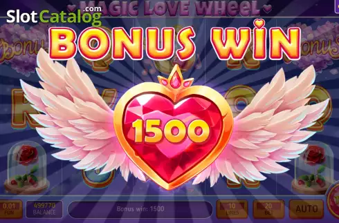Οθόνη6. Magic Love Wheel Κουλοχέρης