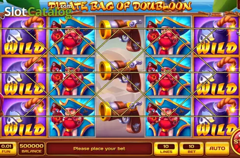 Οθόνη2. Pirate Bag Of Doubloon Κουλοχέρης 