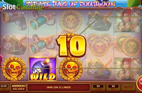 Οθόνη3. Pirate Bag Of Doubloon Κουλοχέρης 