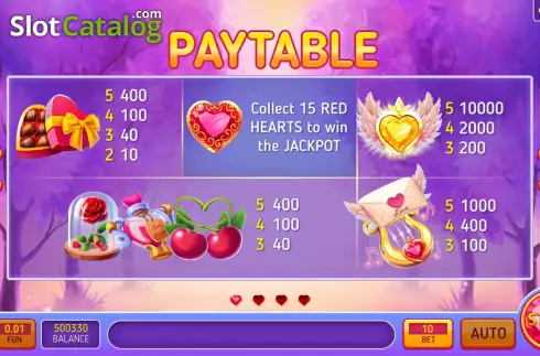 Οθόνη6. Hearts Collection Κουλοχέρης