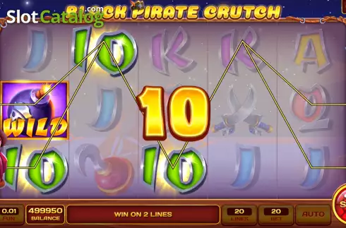 Οθόνη3. Black Pirate Crutch Κουλοχέρης 