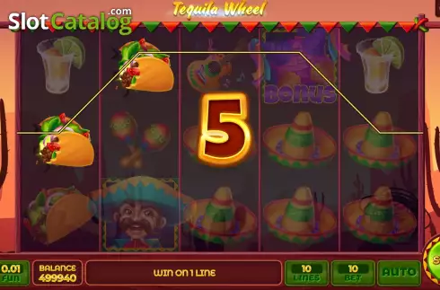 Οθόνη3. Tequila Wheel Κουλοχέρης 