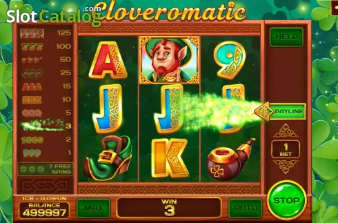 Οθόνη4. Cloveromatic (3x3) Κουλοχέρης