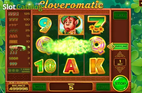 Οθόνη5. Cloveromatic (3x3) Κουλοχέρης