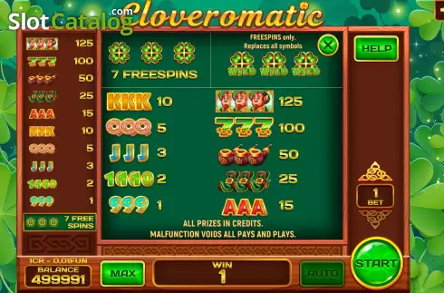 Οθόνη6. Cloveromatic (3x3) Κουλοχέρης