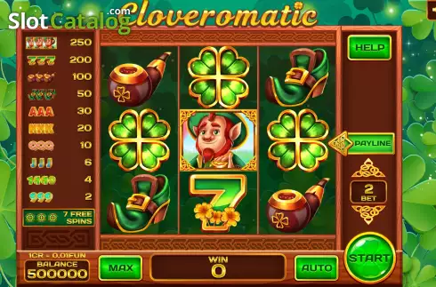 Οθόνη2. Cloveromatic (Pull Tabs) Κουλοχέρης