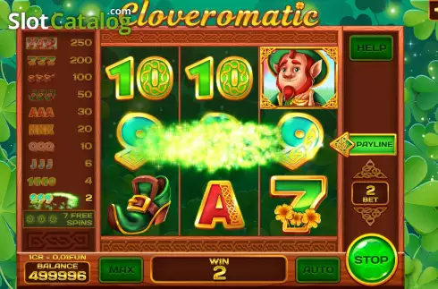 Οθόνη3. Cloveromatic (Pull Tabs) Κουλοχέρης