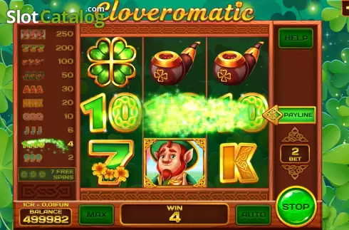 Οθόνη4. Cloveromatic (Pull Tabs) Κουλοχέρης