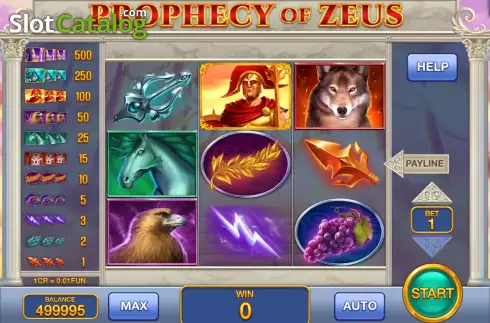 Οθόνη2. Prophecy Of Zeus (Pull Tabs) Κουλοχέρης 