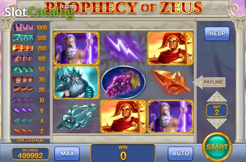 Οθόνη2. Prophecy Of Zeus (3x3) Κουλοχέρης