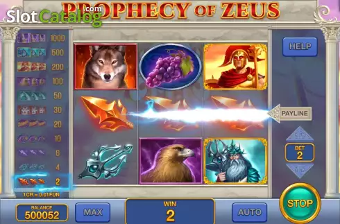 Οθόνη3. Prophecy Of Zeus (3x3) Κουλοχέρης