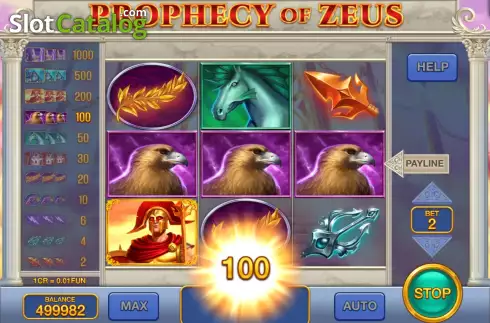 Οθόνη5. Prophecy Of Zeus (3x3) Κουλοχέρης