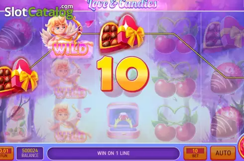 Οθόνη3. Love and Candies Κουλοχέρης