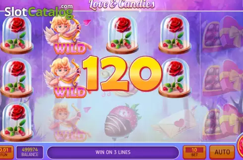 Οθόνη4. Love and Candies Κουλοχέρης