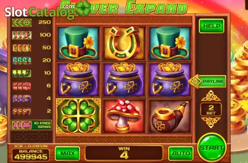 Οθόνη3. Clover Expand (Pull Tabs) Κουλοχέρης