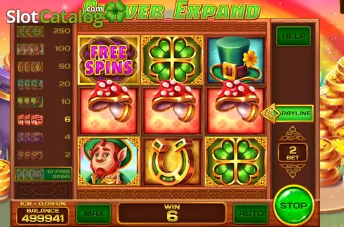 Οθόνη4. Clover Expand (Pull Tabs) Κουλοχέρης