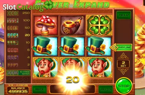 Οθόνη5. Clover Expand (Pull Tabs) Κουλοχέρης