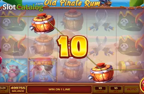 Οθόνη3. Old Pirate Rum Κουλοχέρης