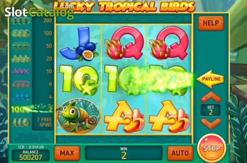 Οθόνη3. Lucky Tropical Birds (3x3) Κουλοχέρης