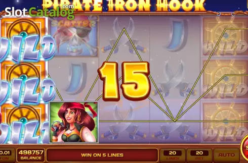 Οθόνη3. Pirate Iron Hook Κουλοχέρης