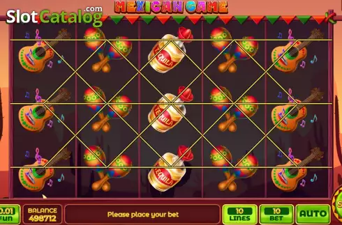 Οθόνη2. Mexican Game Κουλοχέρης