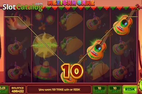 Οθόνη3. Mexican Game Κουλοχέρης