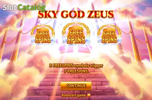 Οθόνη2. Sky God Zeus (3x3) Κουλοχέρης 