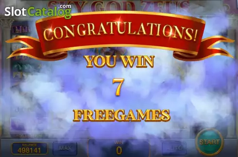 Οθόνη5. Sky God Zeus (Pull Tabs) Κουλοχέρης